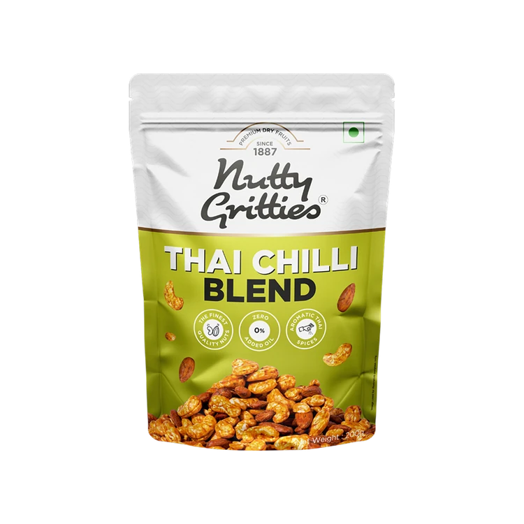 Nutty Gritties Thai Chilli Blend Mix Nuts
