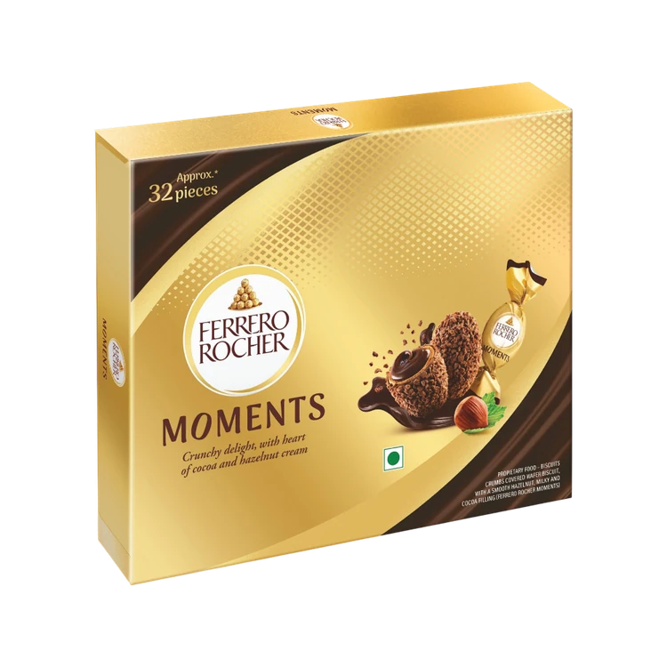 Ferrero Rocher Moments Chocolate Gift Pack (32 pieces)