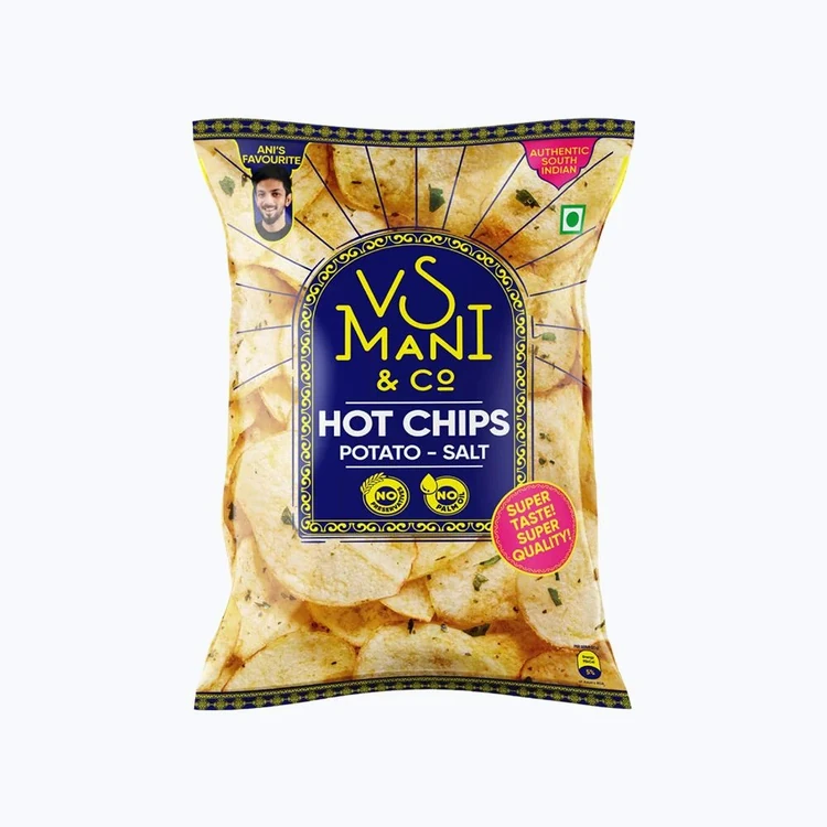 VS Mani & Co. Salted Hot Potato Chips, No Palm Oil