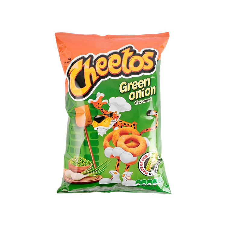 Cheetos Green Onion Flavoured Corn Puffs