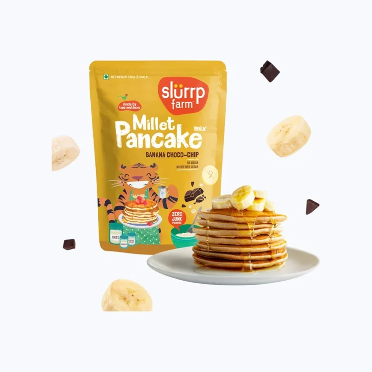 Slurrp Farm Banana Chocochip Pancake Mix