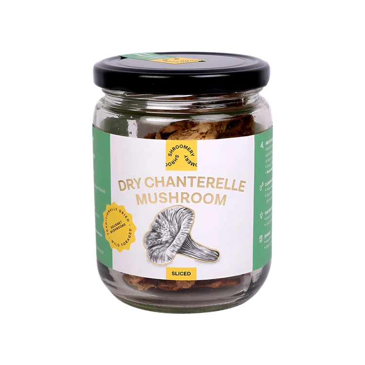 Dry Chanterelle Sliced Mushroom (Anabe)