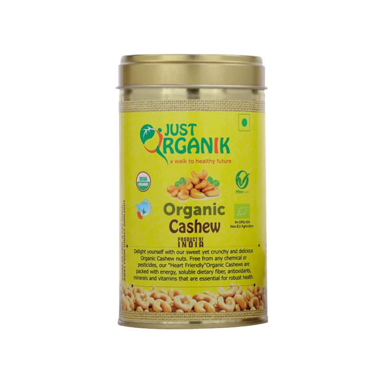 Just Organik Organic Cashews