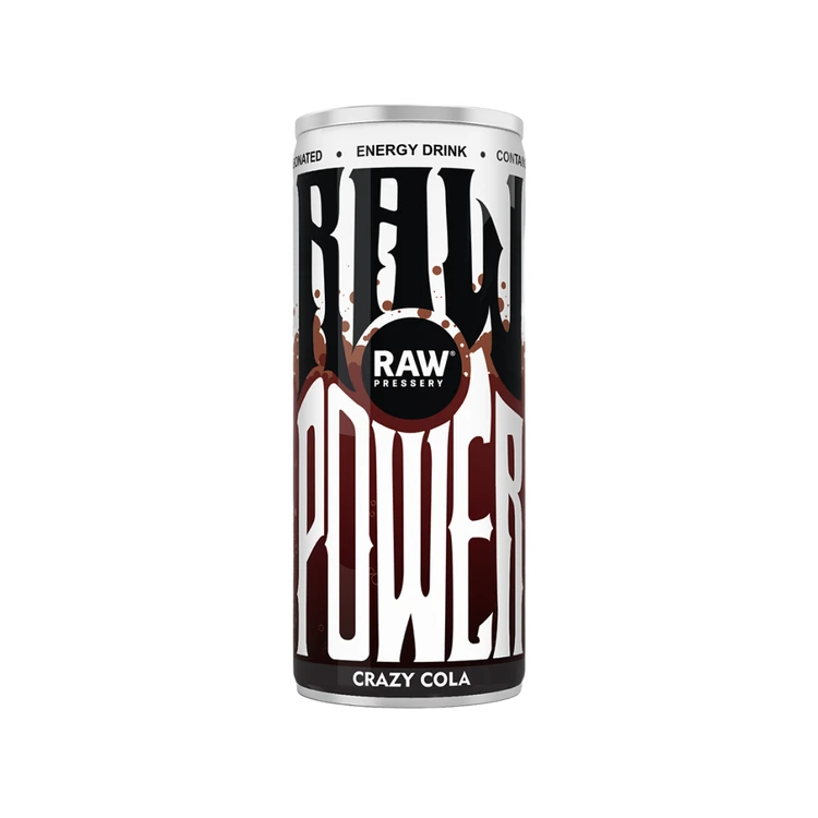 Raw Pressery Crazy Cola Energy Drink