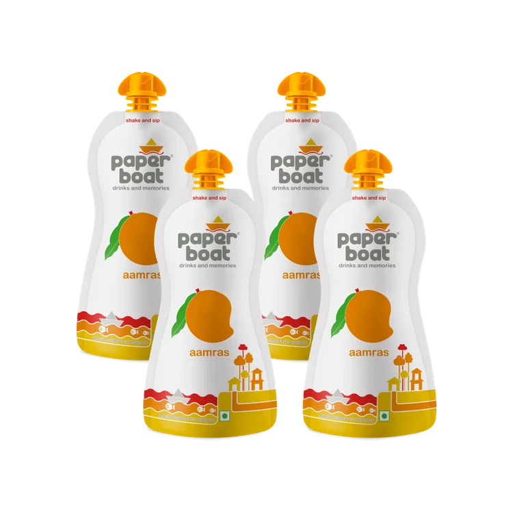 paper boat Aamras Mango Drink - Pack of 4