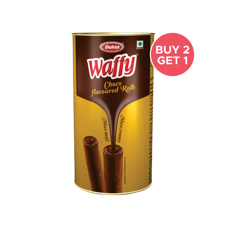 Dukes Waffy Choco Wafer Roll - Buy 2 Get 1 Free