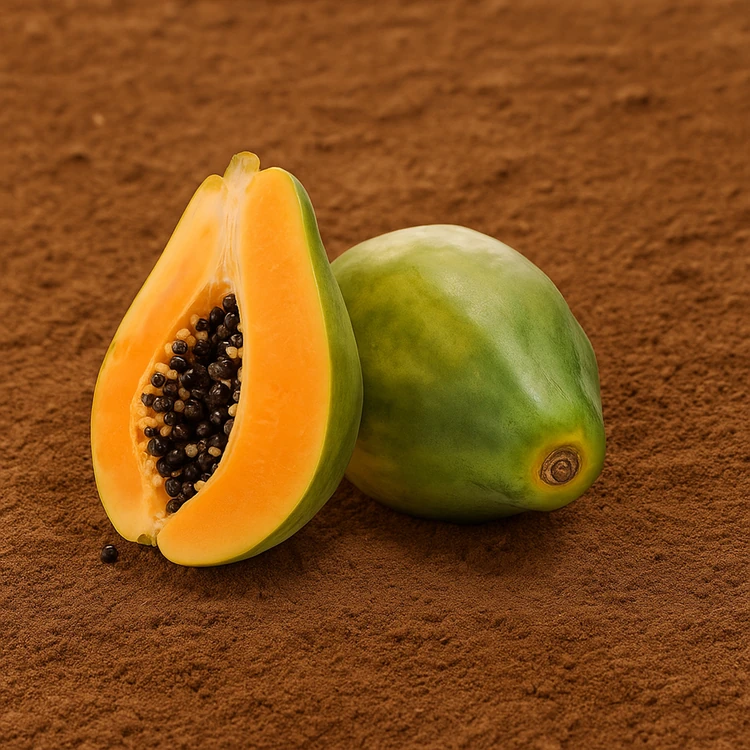 Organically Grown Papaya - (0.8-1.4) kg (Parangi Hannu)