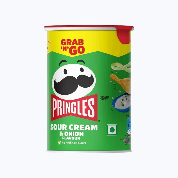 Pringles Sour Cream & Onion Potato Chips (40 g)