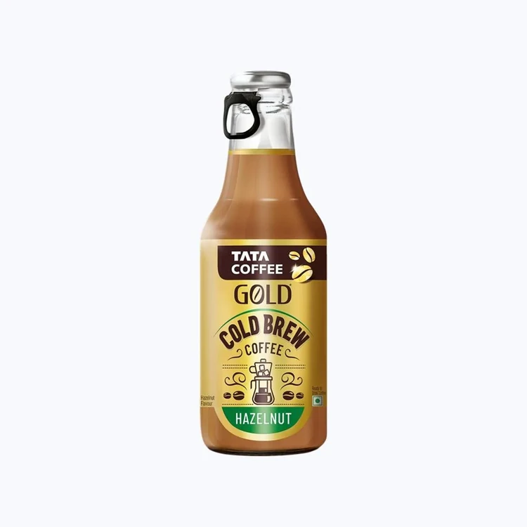 Tata Coffee Gold Cold Brew Coffee Hazelnut