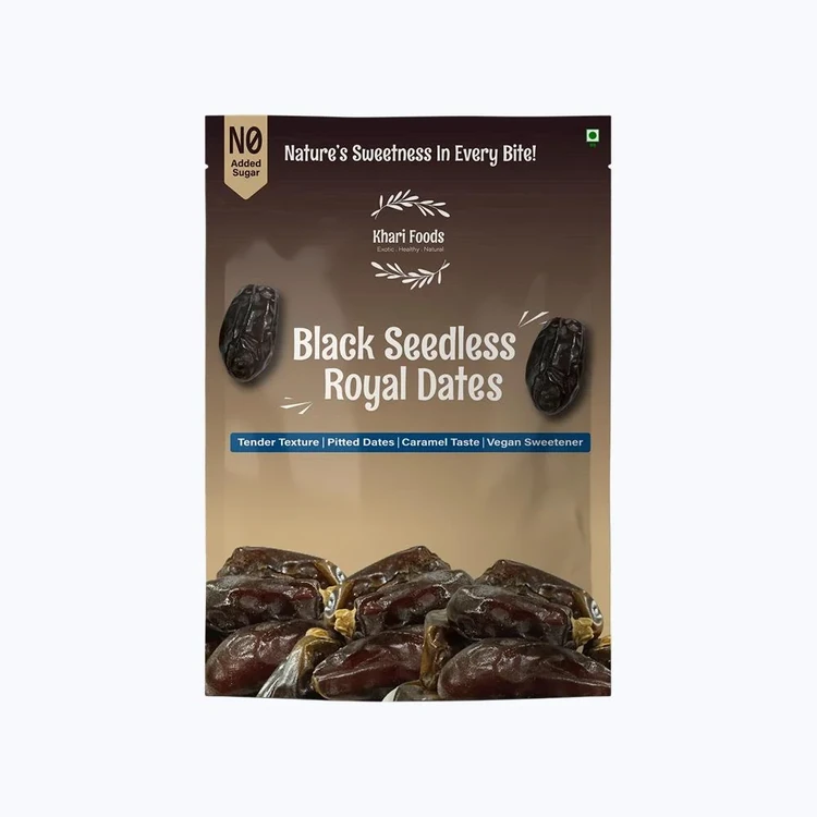 Khari Foods Royal Seedless Dates /Khajur