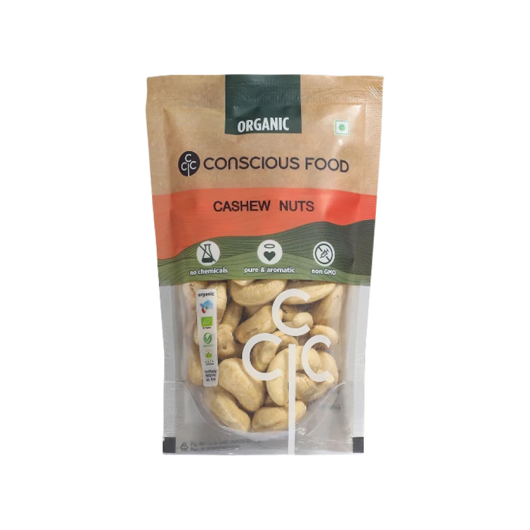 Conscious Food Whole Organic Cashews