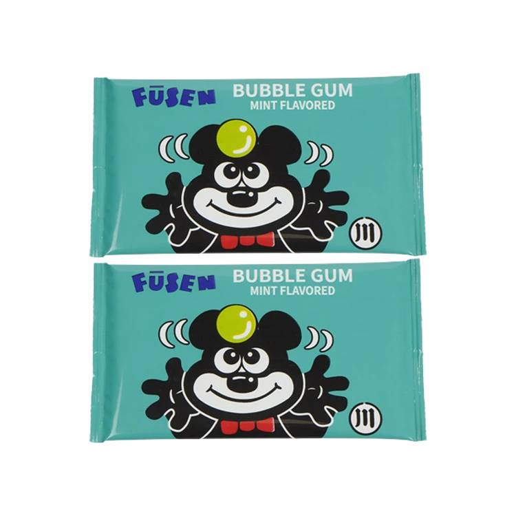 Fusen Mint Flavored Bubble Gum - Pack of 2