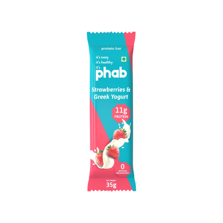 Phab 11g Protein Strawberry and Greek Yogurt Protein Bar