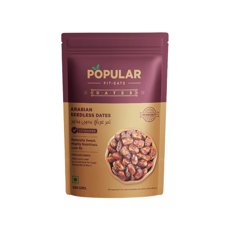 Popular Fit Eats Seedless Arabian Dates (Arabian Karjura)