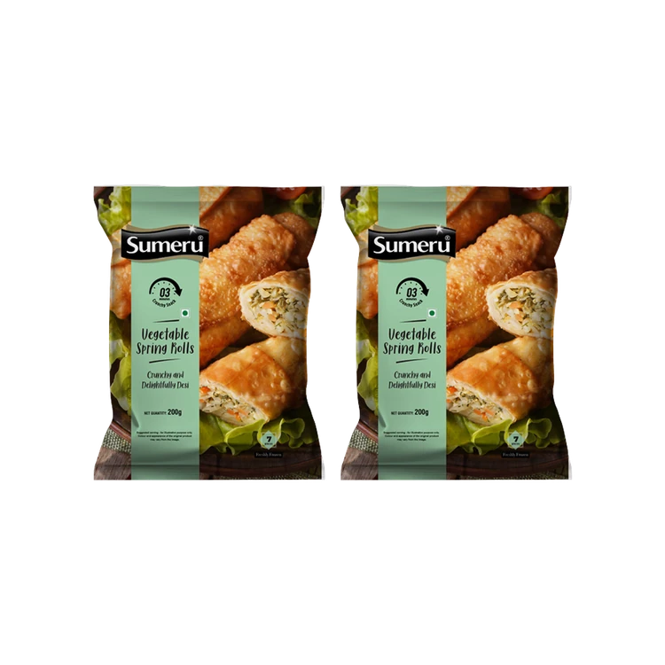 Sumeru Vegetable Spring Roll - Pack of 2