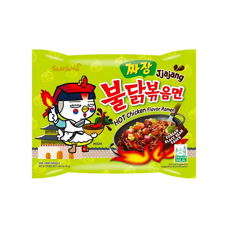 Samyang Ramen Instant Noodles - Jjajang Hot Chicken Flavour