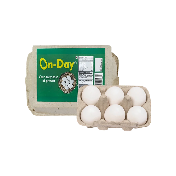 OVO Farm On Day White Eggs