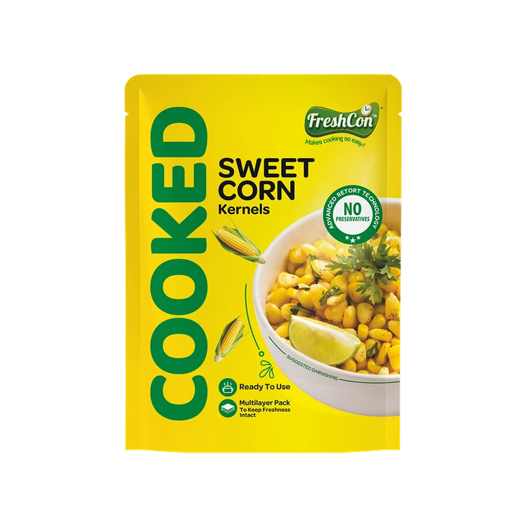 Freshcon Ready to Use Cooked Sweet Corn Kernels