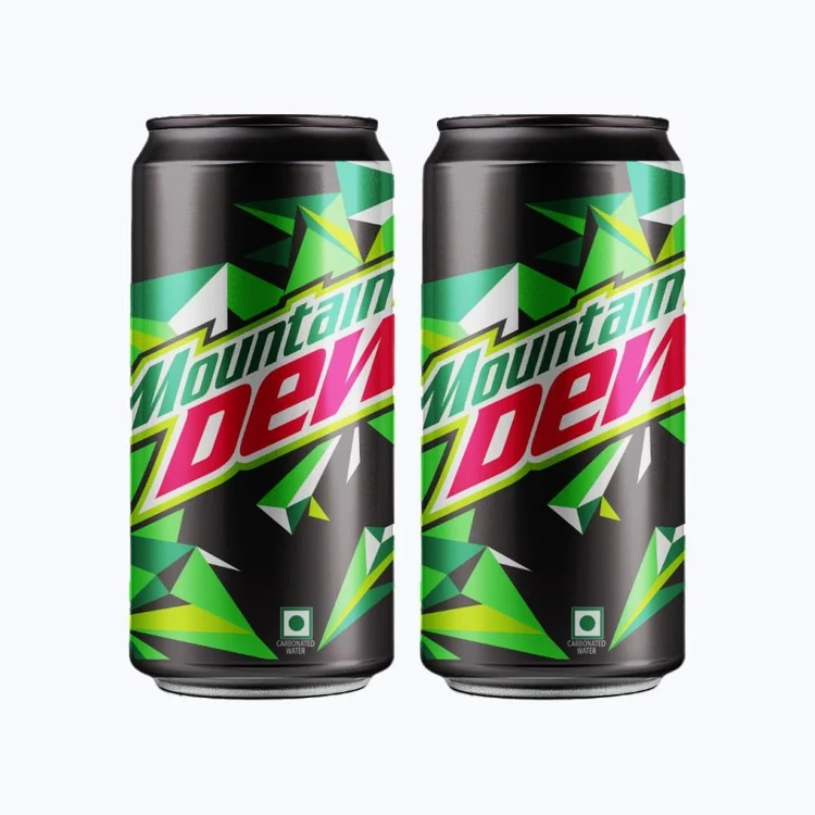Mountain Dew Lime Soft Drink - Pack of 2