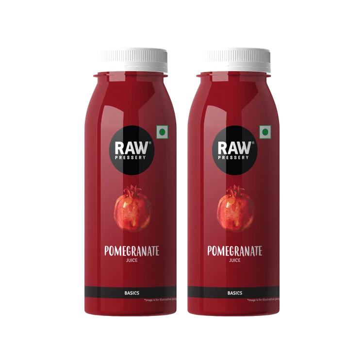 Raw Pressery Pomegranate Juice (250 ml) - Pack of 2