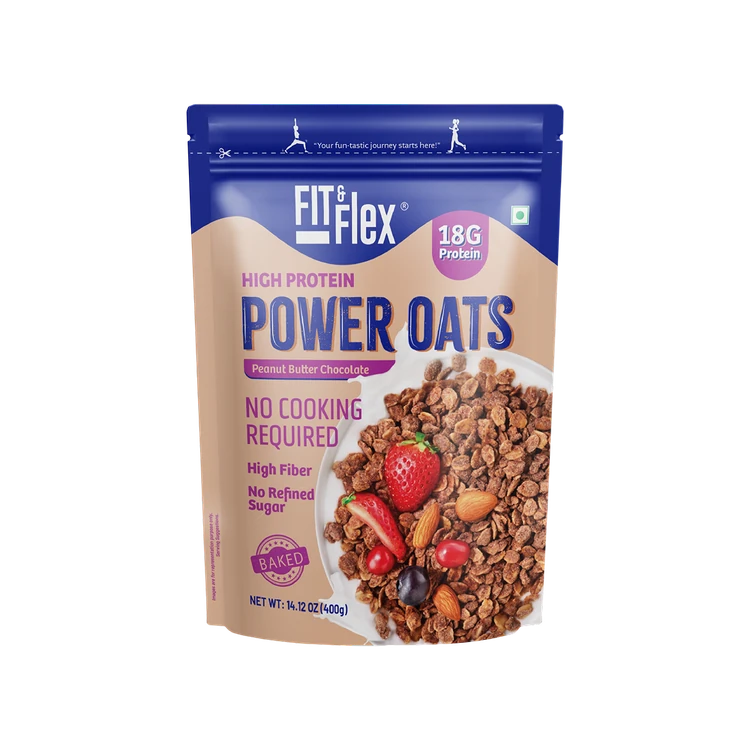 Fit&Flex Peanut Butter & Chocolate Power Oats