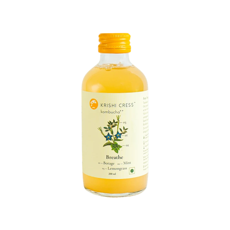 Krishi Cress Breathe Kombucha