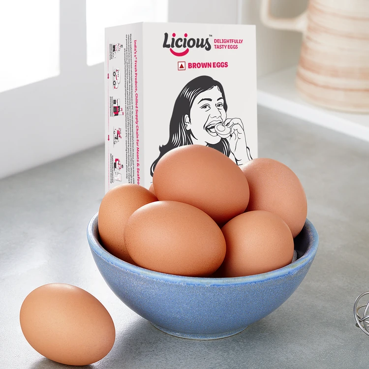 Licious Brown Eggs