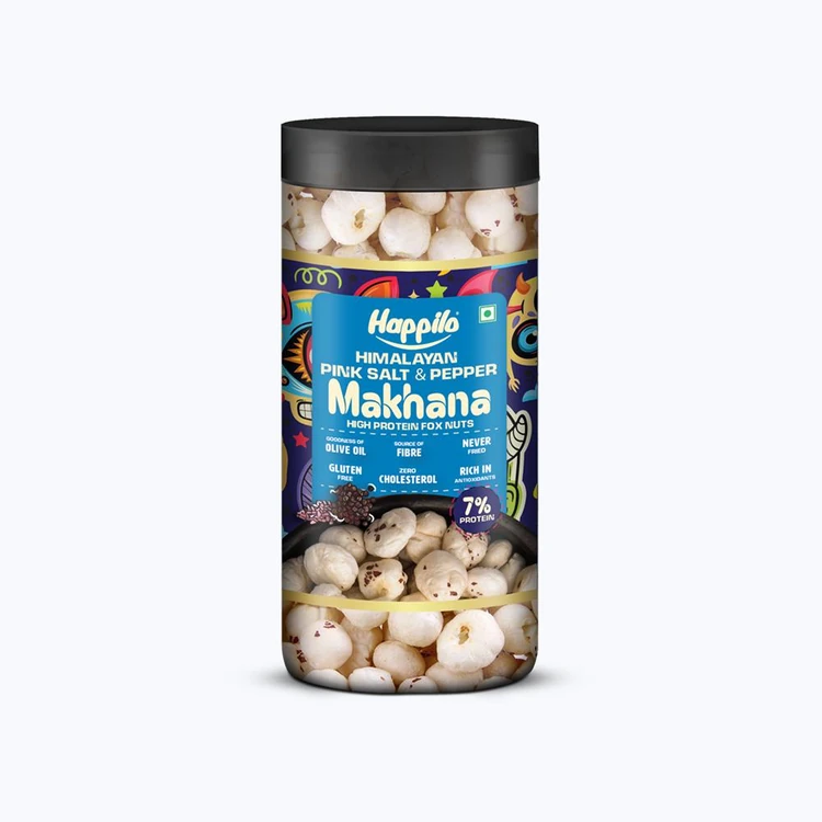 Happilo Pink Salt & Pepper Flavoured Makhana