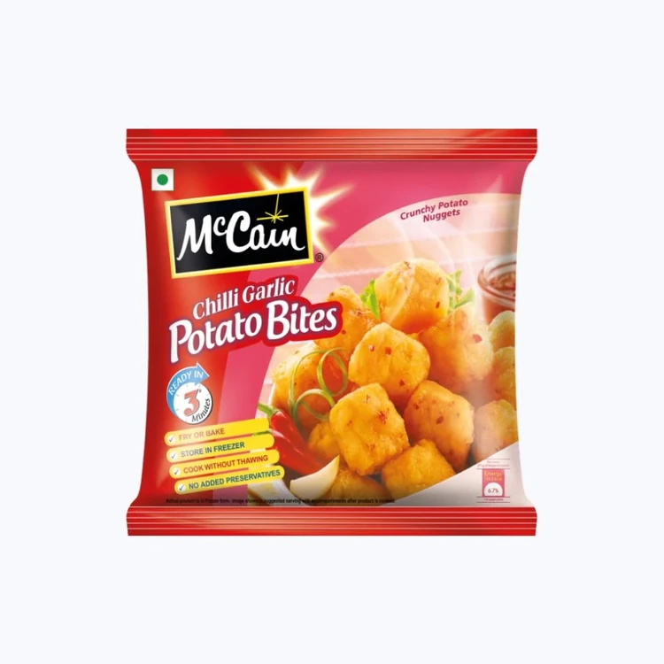 McCain Chilli Garlic Potato Bites Nuggets (Frozen)