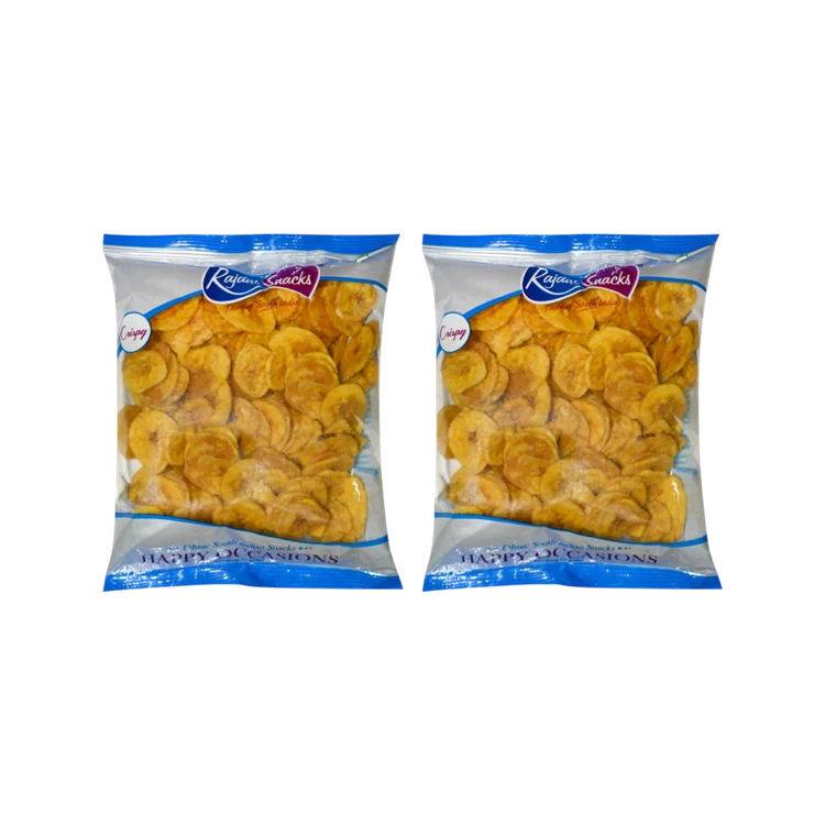 Rajam Snacks Banana Chips - Pack of 2