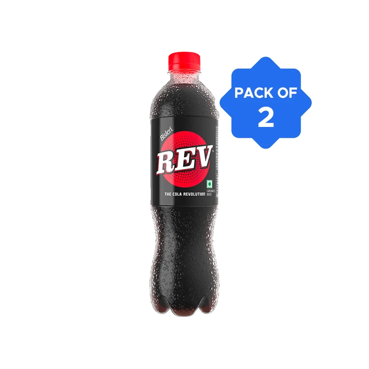 Bisleri Rev Cola Soft Drink - Pack of 2
