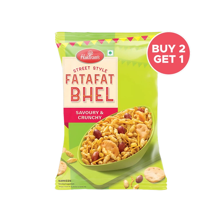 Haldiram's Fatafat Bhelpuri - Buy 2 Get 1 Free