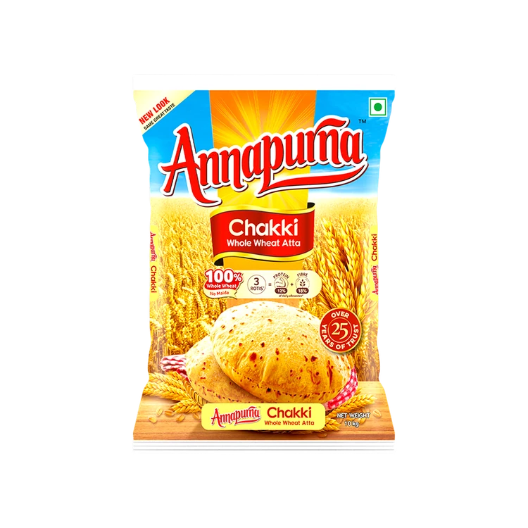 Annapurna Chakki Whole Wheat Atta/Godhi Hittu