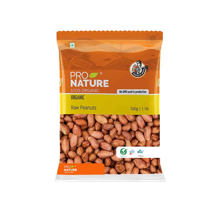 Pro Nature Raw Organic Peanuts