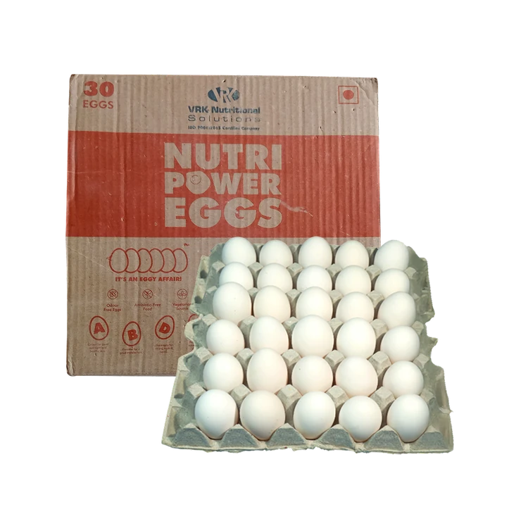 Nutri Power Eggs White Eggs (30 Pieces)