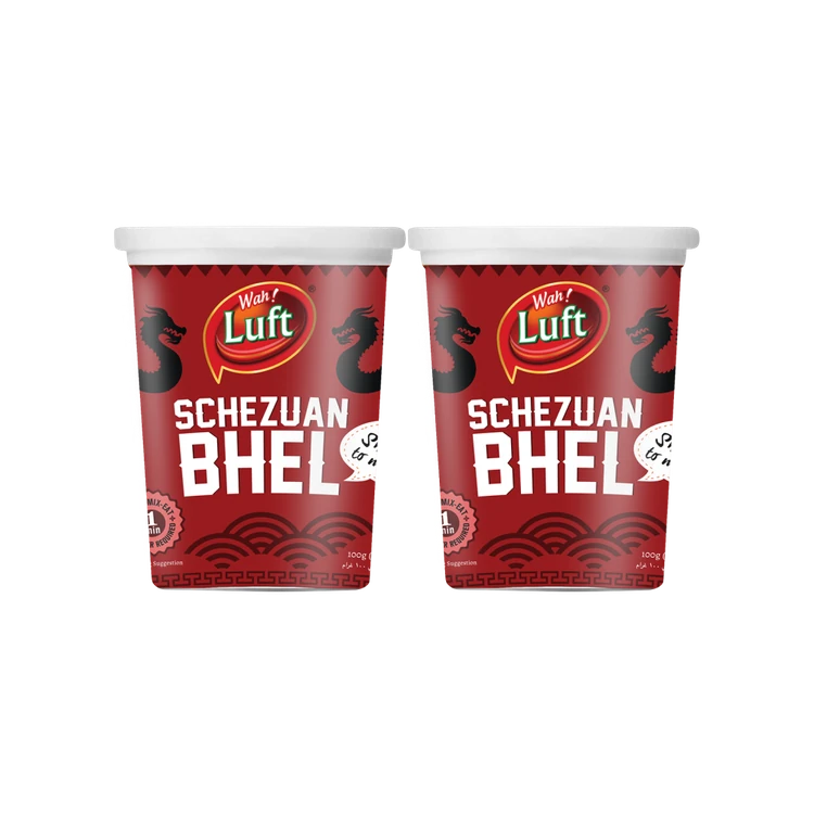 Wah Luft Schezuan Bhelpuri - Pack of 2
