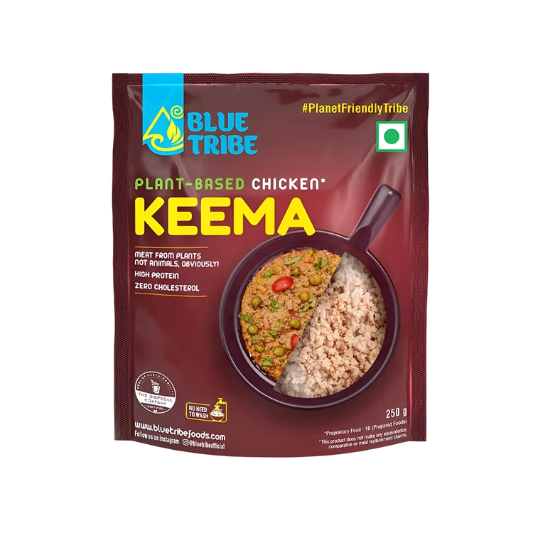 Blue Tribe Foods Plant Based Chicken Keema (Frozen)