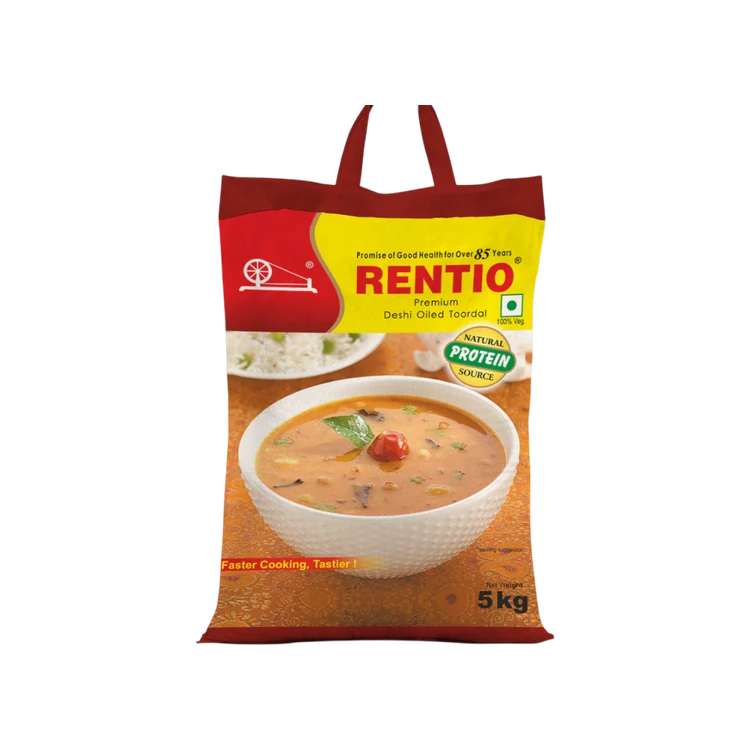 Rentio Premium Deshi Oiled Toor Dal (Togari Bele)