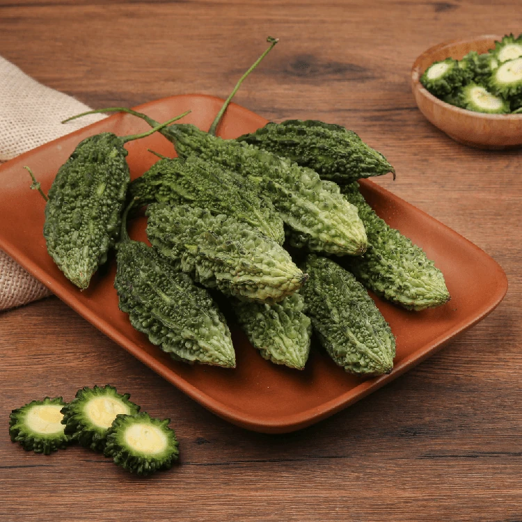 Organically Grown Bitter Gourd - 250 g (Hagalakayi)