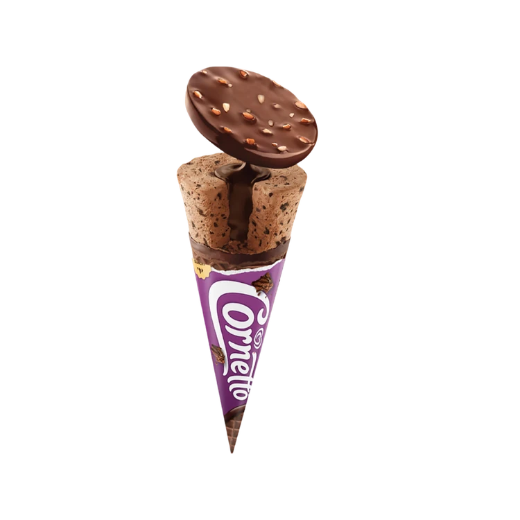 Kwality Walls Cornetto Choco Brownie Frozen Dessert Cone
