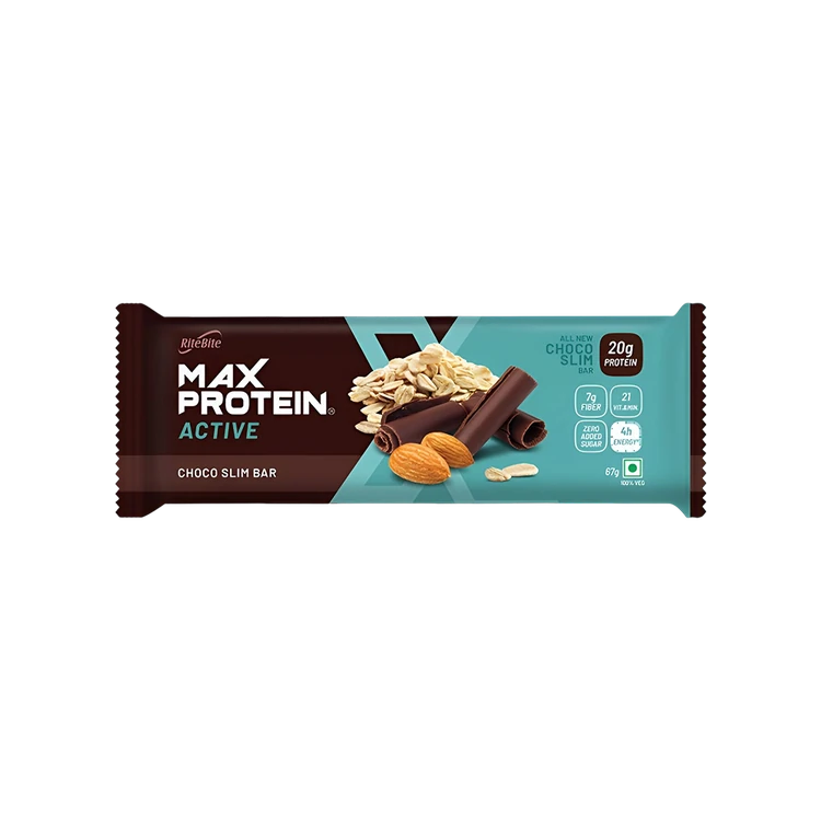 RiteBite Max Protein Active Choco Slim 20 g Protein Bar