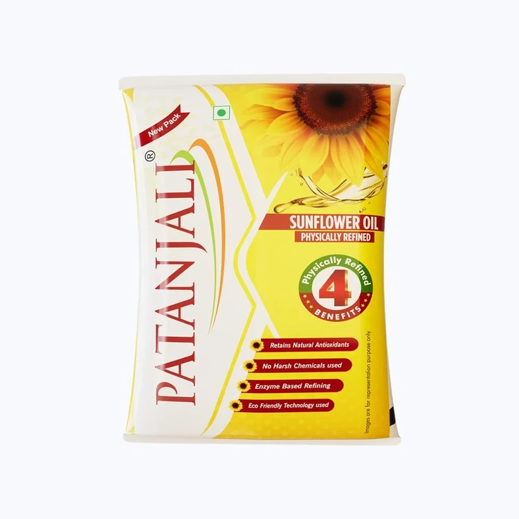 Patanjali Fortified Sunflower Oil (Suryakanthi Enne)