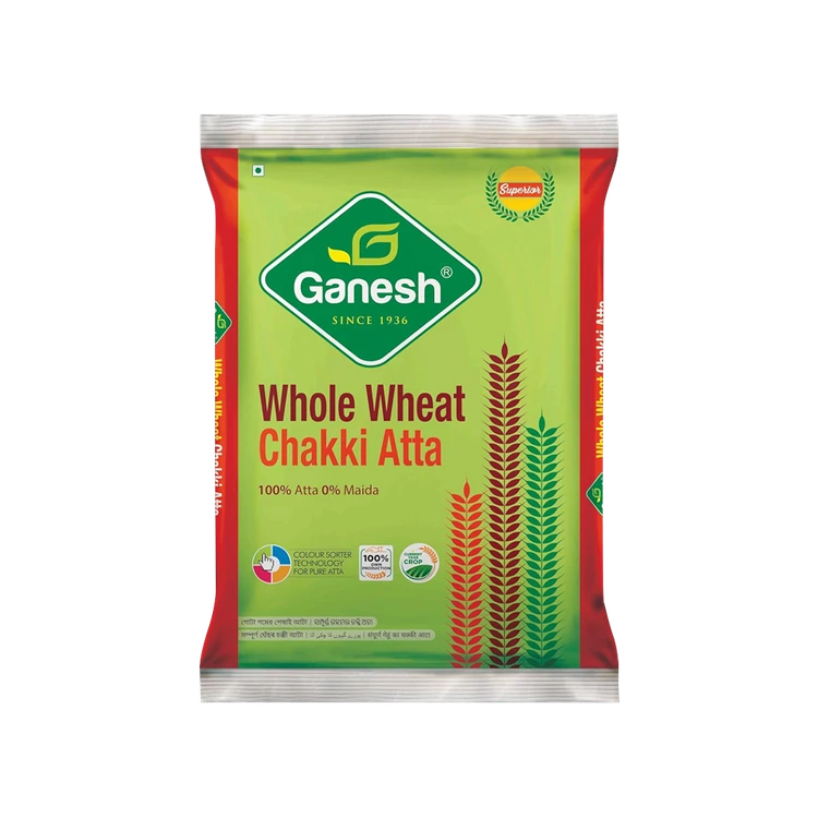 Ganesh Whole Wheat Chakki Atta (Godihittu)