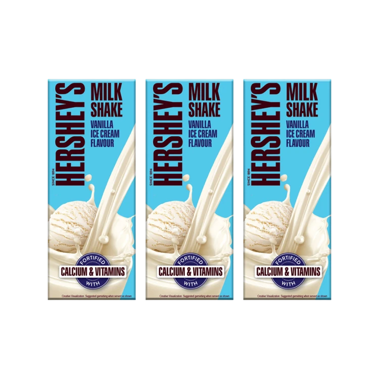 Hershey's Vanilla Milkshake - Pack of 3