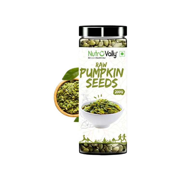 NutroVally Raw Pumpkin Seeds (Kumbalakayi Beeja)