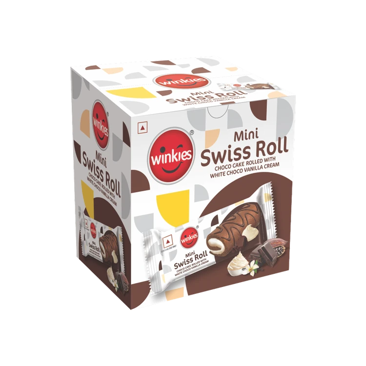 Winkies Mini Choco Cake Swiss Roll