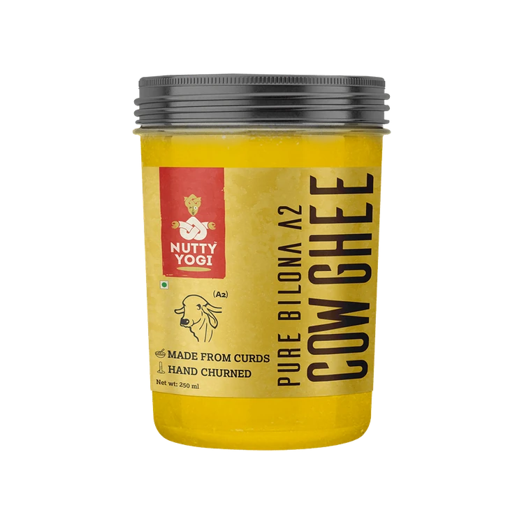 Nutty Yogi Pure Bilona A2 Ghee (Cow) (A2 Tuppa)