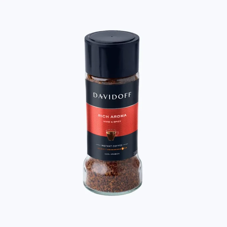 Davidoff Rich Aroma Instant Coffee 10/12 Intensity