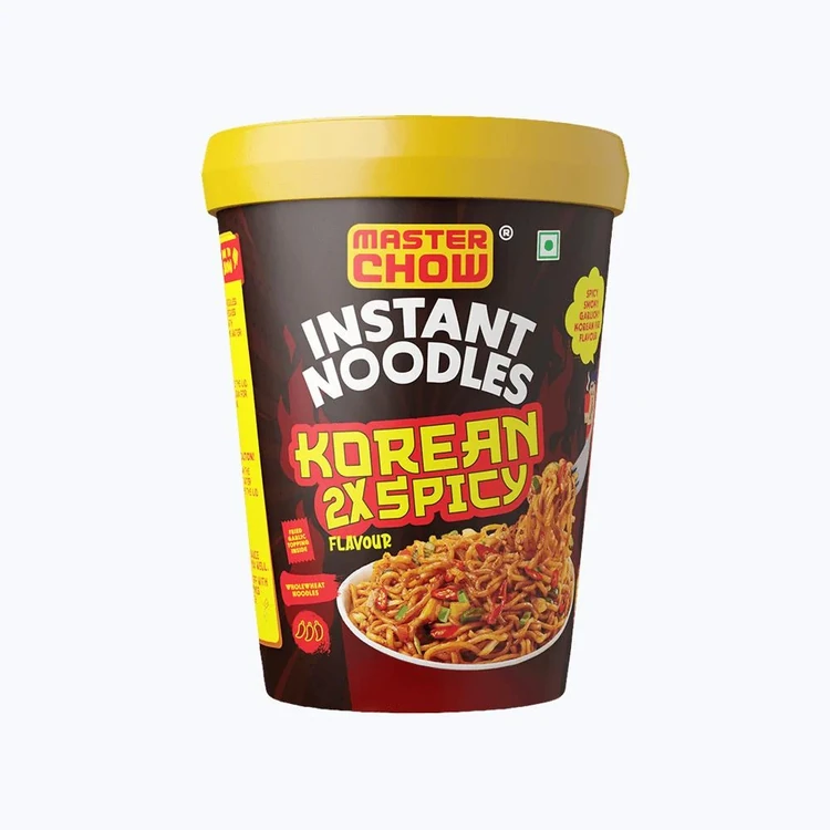 MasterChow Instant Cup Noodles (Korean 2X Spicy Flavour)