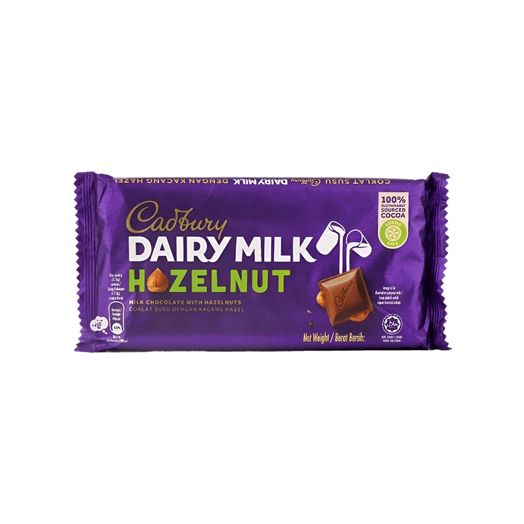 Cadbury Dairy Milk Hazelnut Chocolate Bar